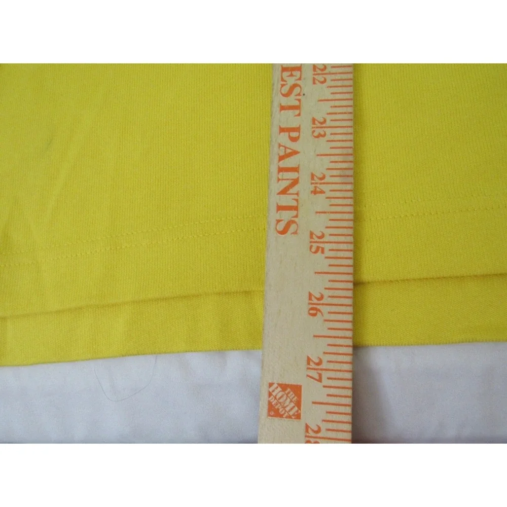 Banana Republic Monogram Yellow Polo Collar Shirt Size‎ S